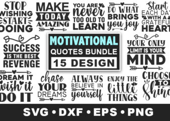 Motivational Quotes Bundle