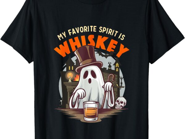 My favorite spirit is whiskey t-shirt