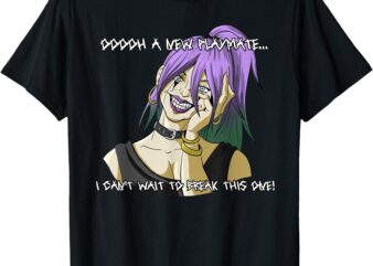 NEONYXUS_ Jynx Sanity Anime Design T-Shirt