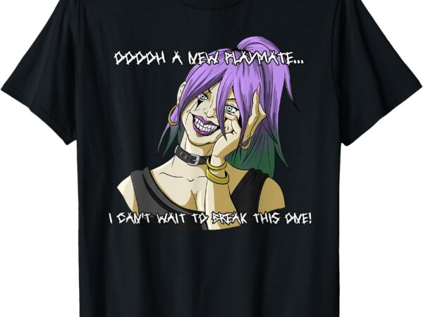 Neonyxus_ jynx sanity anime design t-shirt