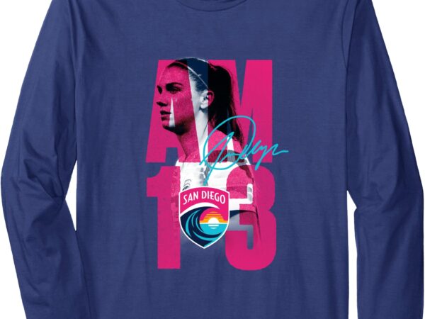 Nwsl alex morgan long sleeve t-shirt