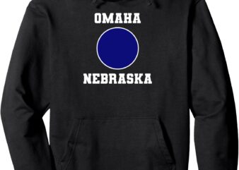 Nebraska Blue Dot Democratic 2nd District Omaha Pullover Hoodie T shirt vector artwork