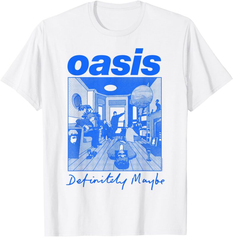 Oasis – Definitely Maybe Illustration T-Shirt