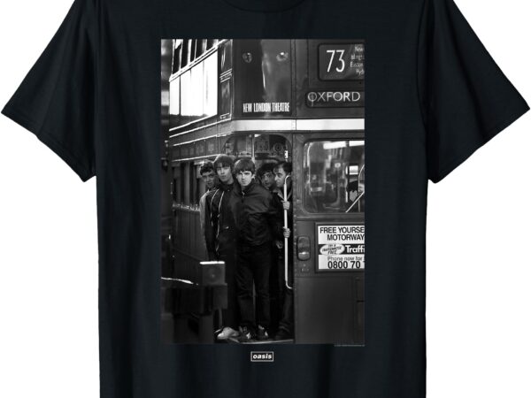 Oasis – london bus photograph t-shirt