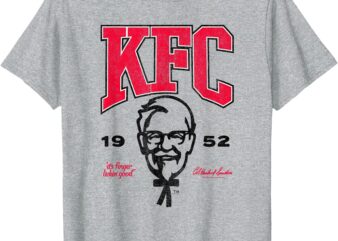 Officially Licensed KFC Colonel Sanders Chicken the Hard Way T-Shirt