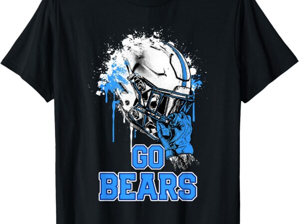 Olentangy berlin bears rising helmet go! t-shirt