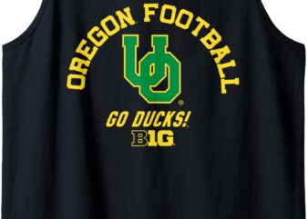 Oregon Ducks Big 10 Football Officially Licensed Tank Top t shirt design online