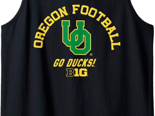 Oregon ducks big 10 football officially licensed tank top t shirt design online