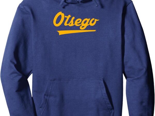 Otsego high school vintage swoosh pullover hoodie t shirt design online