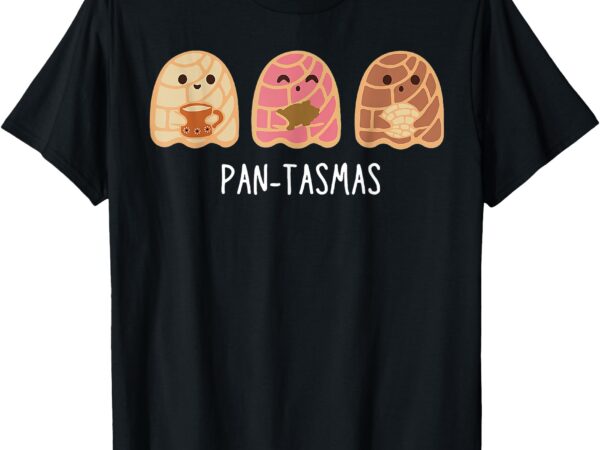 Pan-tasmas pantasmas ghost spooky conchas mexican ghost t-shirt