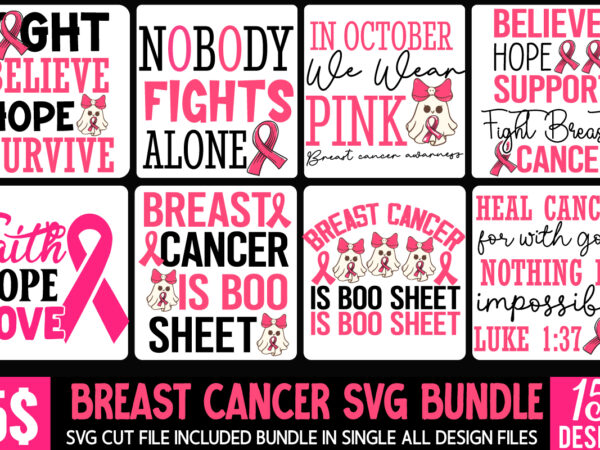 Breast cancer t-shirt design bundle,awareness month svg bundle,her fight is our fight svg png, breast cancer awareness svg,breast cancer awa