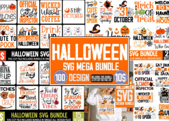 Halloween t-Shirt Design Mega Bundle,Halloween t-shirt design,halloween,Halloween t-Shirt Design bundle,Happy halloween t-shirt design