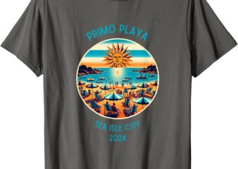 Primo Playa T-Shirt Fun beach scene