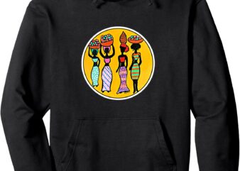 Pyram’s Heart Rustic Design- Les Demoiselles Pullover Hoodie