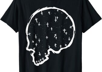 Real Big Skull Tee Abyss Threads T-Shirt