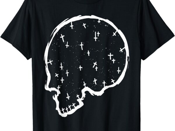 Real big skull tee abyss threads t-shirt