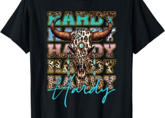 Retro Colorful Animal Name Cute Apparel Hardy Personalized T-Shirt