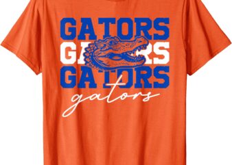 Retro Gators School Sports Name Team for Men Women Kids T-Shirt