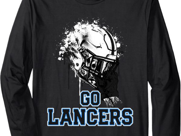 Rising helmet go! long sleeve t-shirt