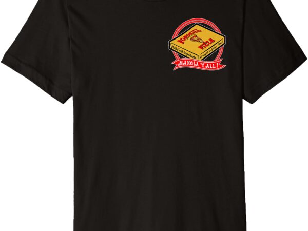 Roadkill pizza super dooper pizza box premium t-shirt