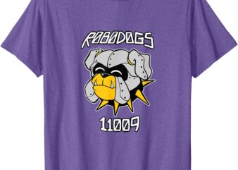 Robodog Metal Robot Spikes T-Shirt