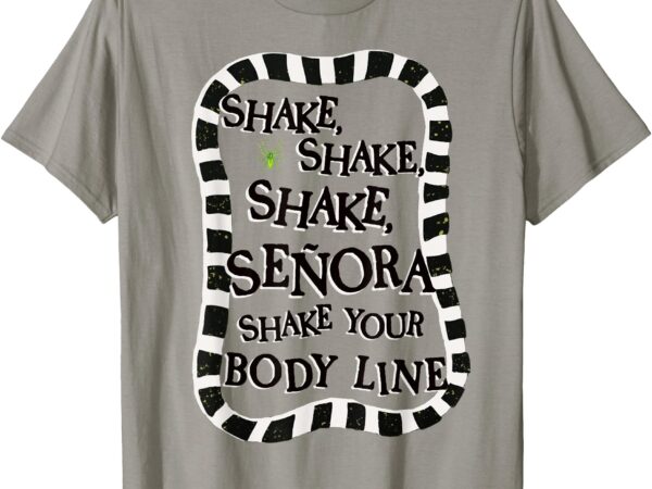 Shake shake shake senora funny halloween t-shirt