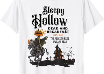 Sleepy Hollow Headless Horseman Halloween Horror T-Shirt