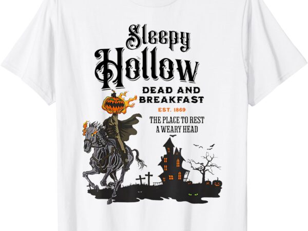 Sleepy hollow headless horseman halloween horror t-shirt