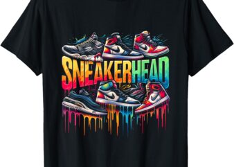 Sneaker Head Streetwear Style T-Shirt