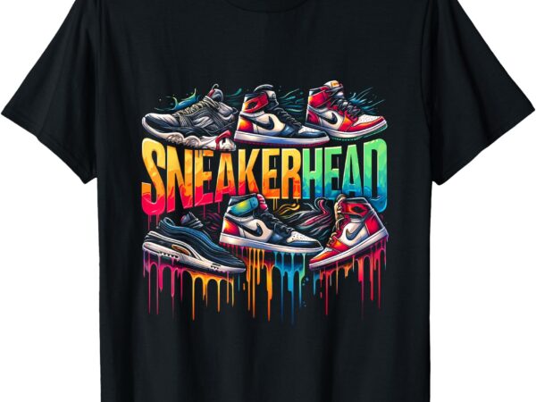 Sneaker head streetwear style t-shirt