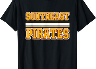 Southeast Pirates Horizontal Stripes T-Shirt