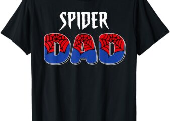 Spider Love T-Shirt Funny Spider Dad Design For Men Male Parents Spider Love Shirt