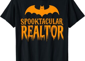 Spooktacular Realtor Halloween Costume Real Estate Costume T-Shirt