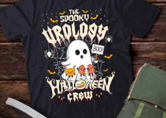 Spooky Urology Halloween Crew Cute Ghost Nurse Student T-Shirt ltsp