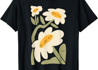 Subtle Flower Kamala Harris Boho Floral T-Shirt