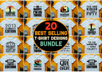 Best Selling T-Shirt Design Bundle