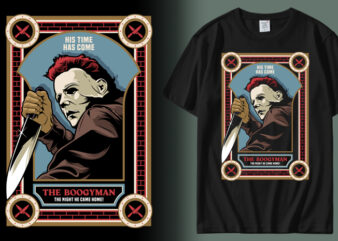 The Boogyman t shirt designs for sale