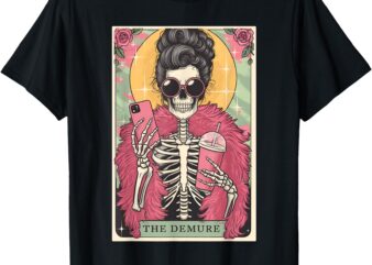 The Demure Funny Tarot Card Meme T-Shirt