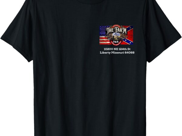 The farm liberty missouri usa bar honky-tonk t-shirt