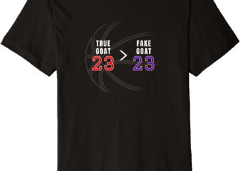 The True Basketball Goat Women Men Sports Apparel Premium T-Shirt