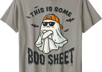 This is Some Boo Sheet Ghost Funny Halloween Men Women Kids T-Shirt