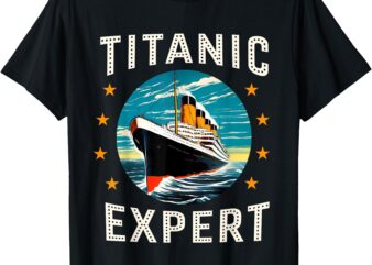 Titanic Expert Funny RMS Titanic Birthday Merch Kids Boys T-Shirt