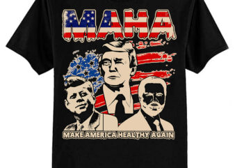 Trump Vance Kennedy MAHA 2024 Funny Trump 45 47 Pro Trump T-Shirt ltsp