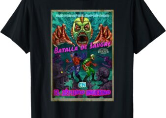 Universal Halloween Horror Nights Monsters Blood Battle T-Shirt