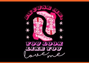 Excuse Me You Look Like You Love Me PNG vector clipart