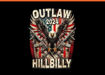 Outlaw Hillbilly Eagle 2024 PNG