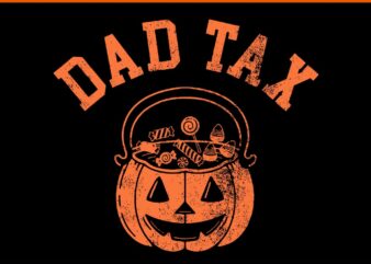 Dad Joke Halloween SVG, Dad Tax Halloween SVG t shirt vector illustration