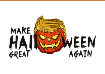 Trumpkin Make Halloween Great Again Funny Trump PNG t shirt designs for sale