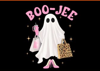 Boo-Jee Ghost Halloween PNG