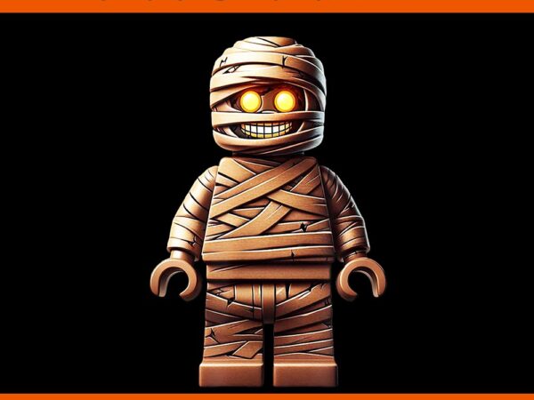 Master builder mummy halloween png t shirt designs for sale